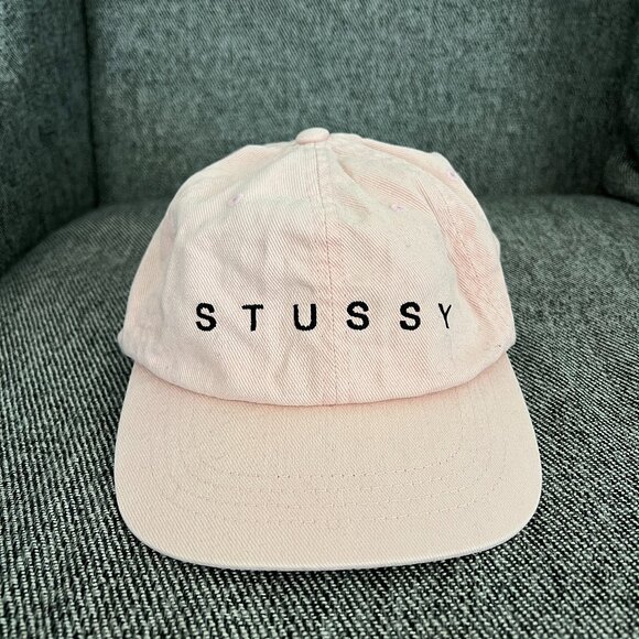 Stussy Pink Baseball Cap - Picture 1 of 5